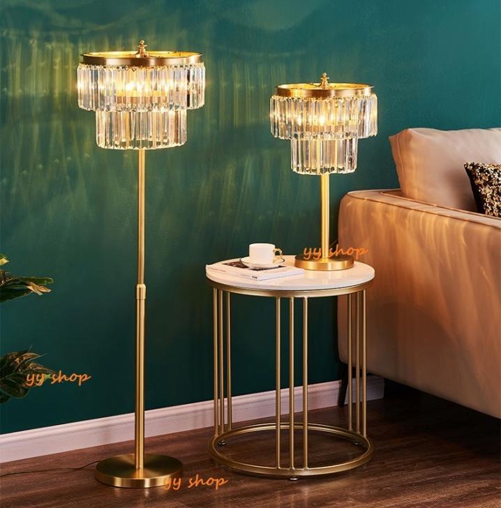 楽天市場】A0617620820FL52高級銅.水晶フロアスタンド スタンドライト