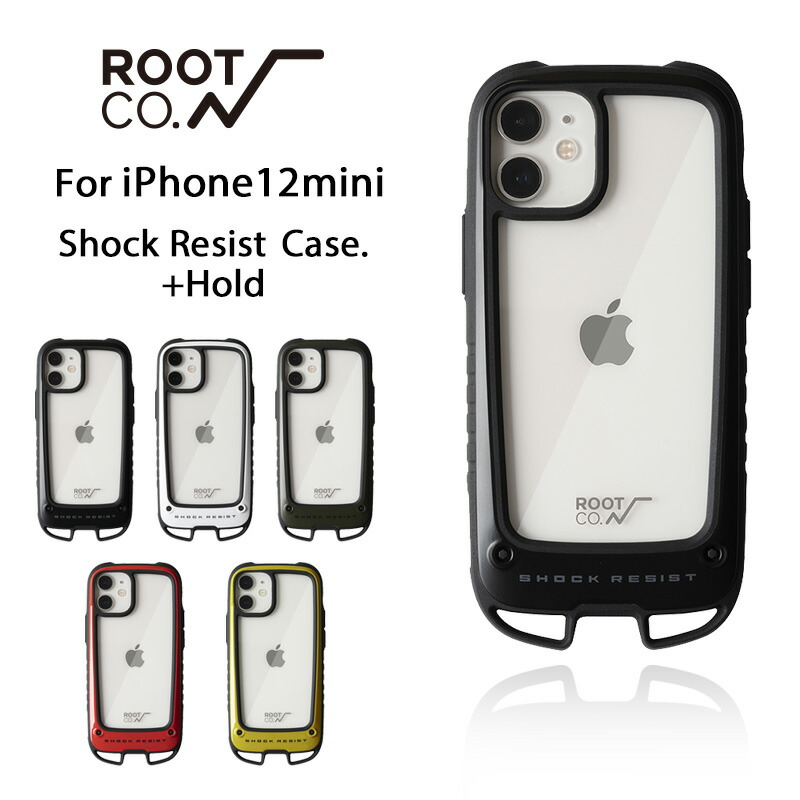 楽天市場】【iPhone12 mini専用】ROOT CO. GRAVITY Shock Resist Case