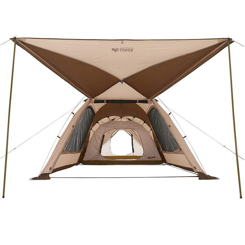 楽天市場】ロゴス logos テント 2ルームテント 2ルーム ファミリー 6人