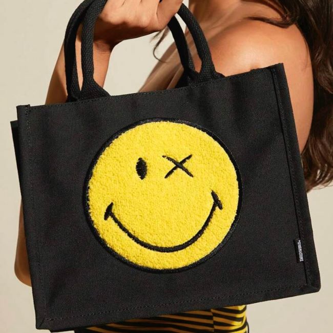 楽天市場】軽量 ニコちゃん ワッペン キャンバス生地 トートバッグ A5