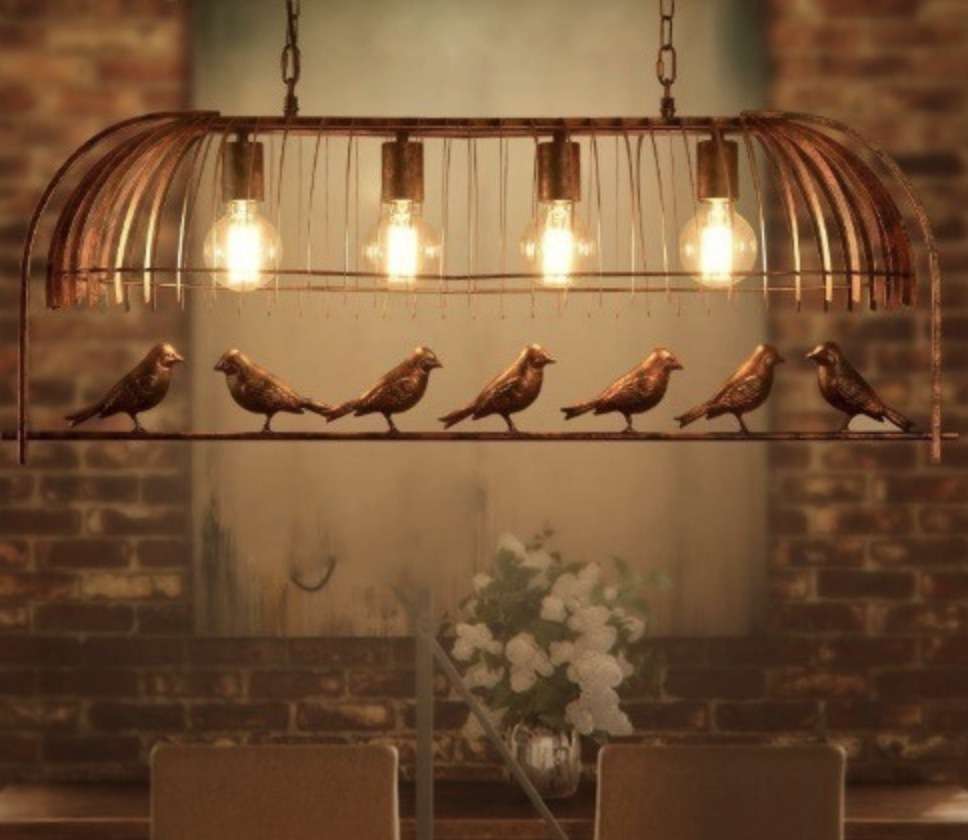 楽天市場】ヴィンテージペンダントライトスタンド 鳥かご バー カフェ