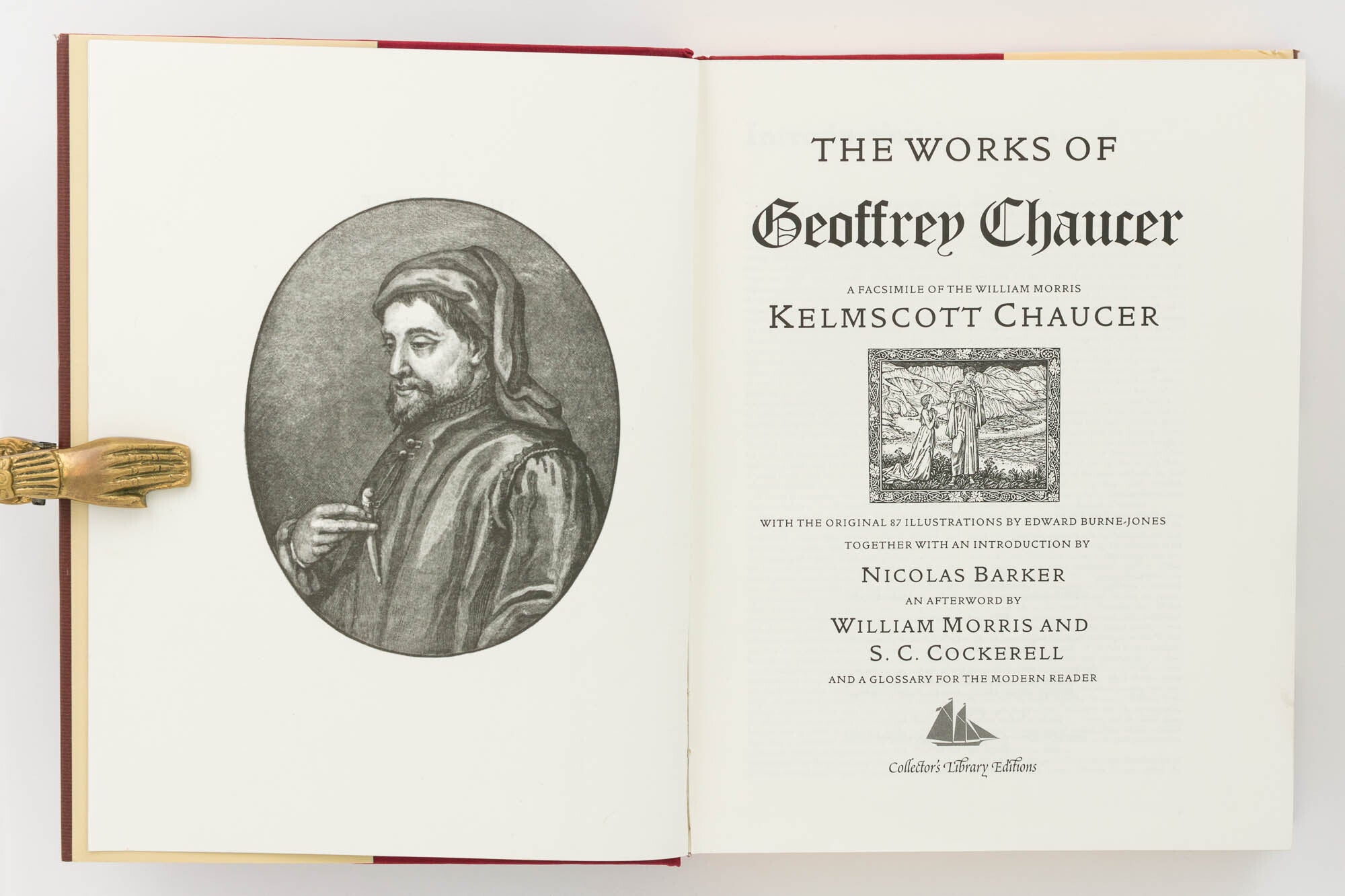 The Works of Geoffrey Chaucer. A Facsimile of the William Morris