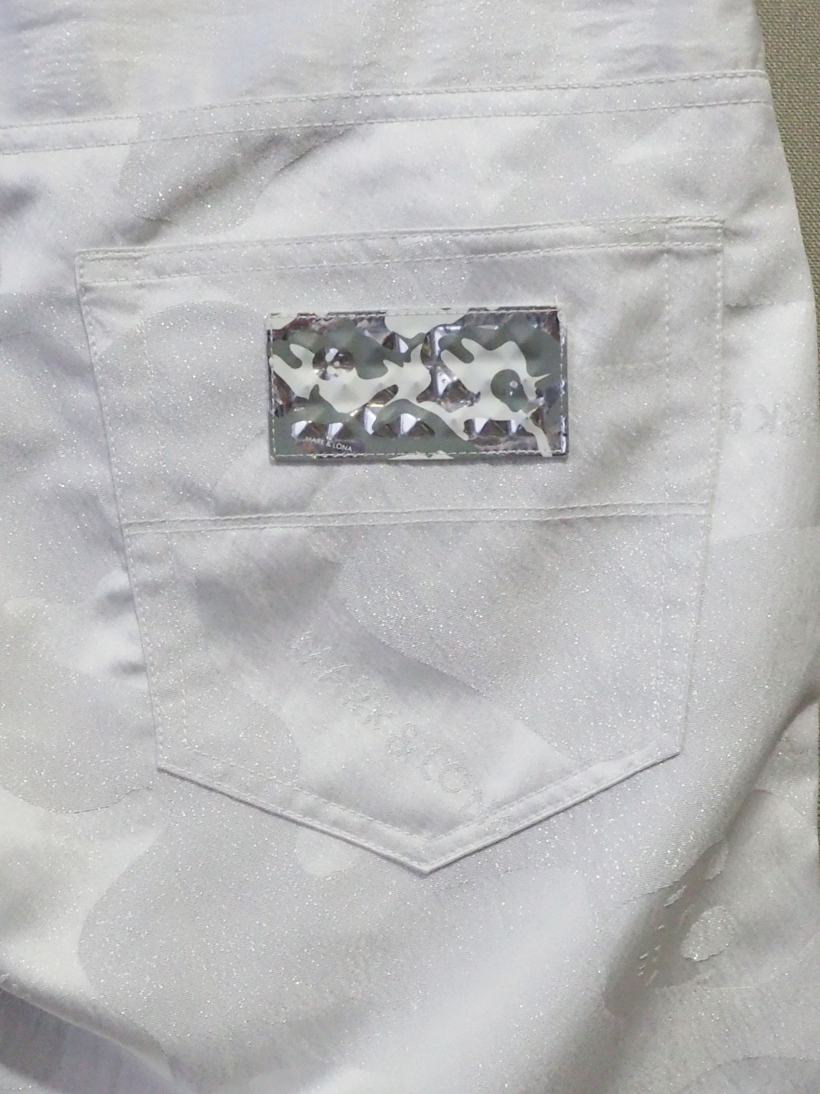 MARK&LONA - ロングパンツ | ホワイト | メンズ | ゴルフウェア