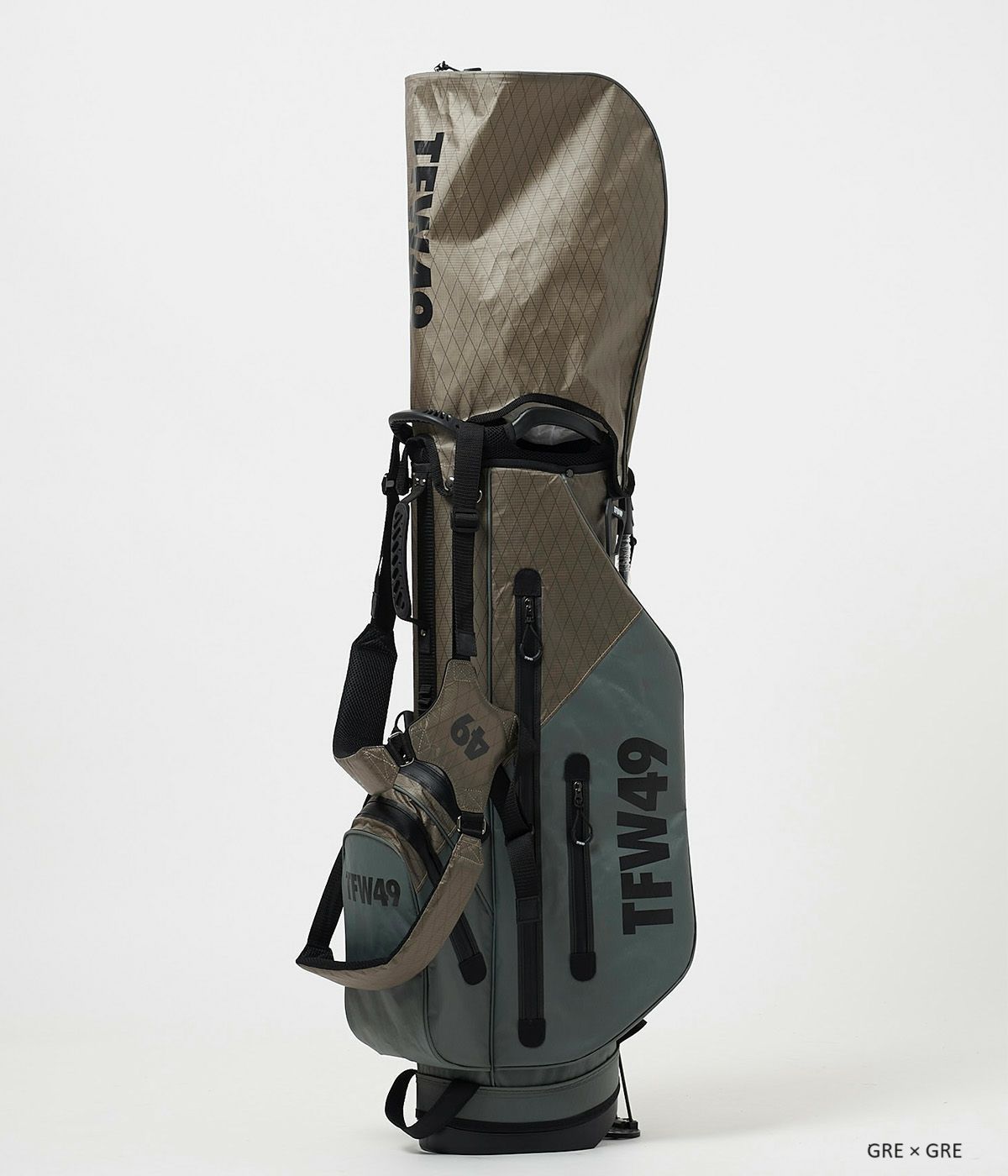 TFW49 - X-PAC CADDIEBAG | キャディバッグ | グレー×グレー | ユニ
