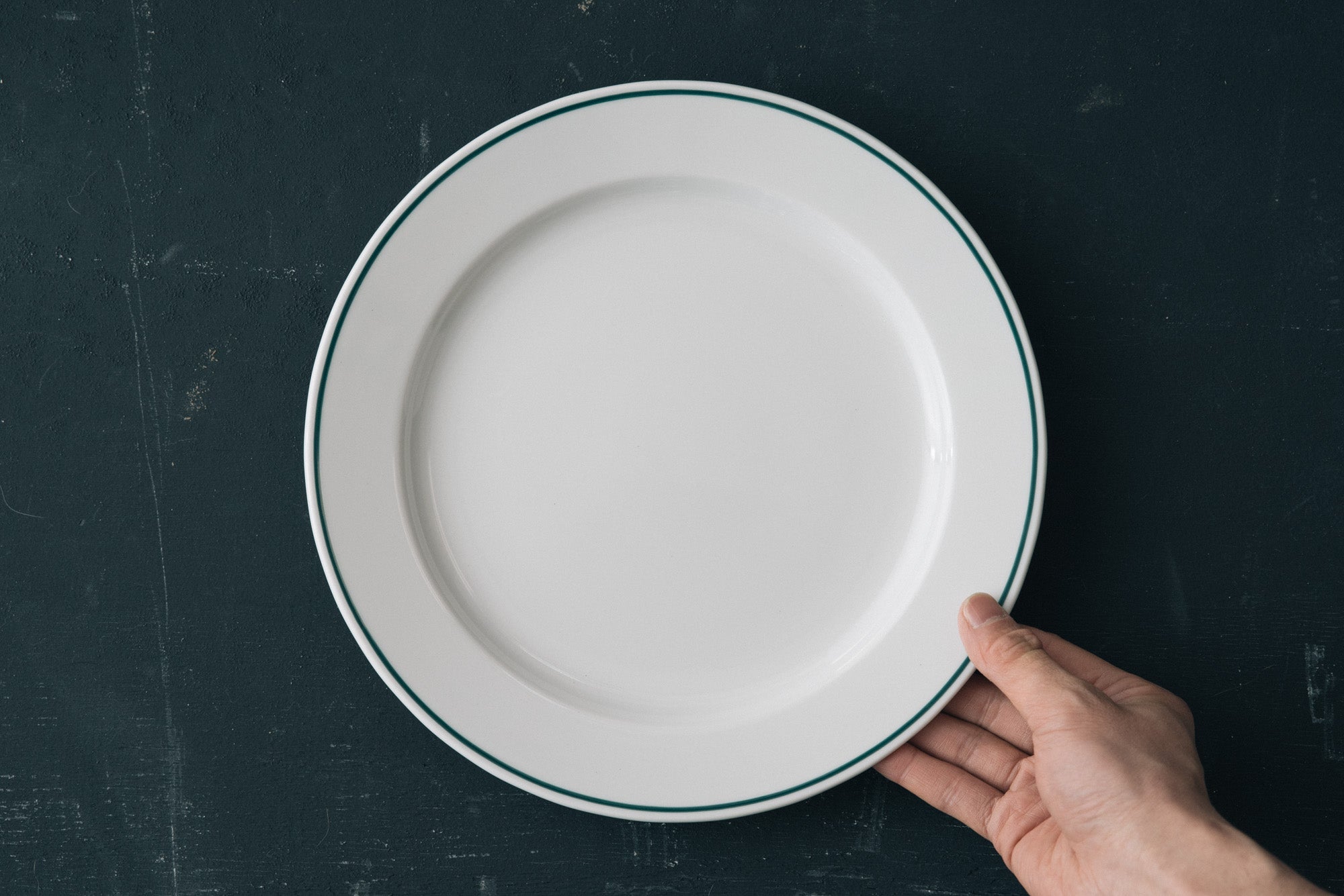 プレート(グリーンライン)｜ポルバサル イサバ