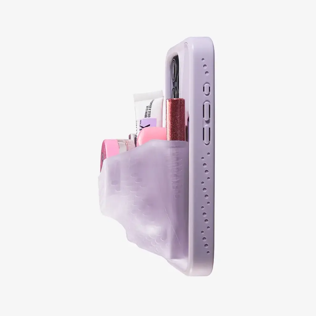 Ninja Labs Flex Pouch for iPhone 17 Pro Max Case (Lavender) | CAVARATY