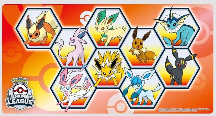 プレイマット『海外/イーブイズ(PREMIER BALL LEAGUE2024