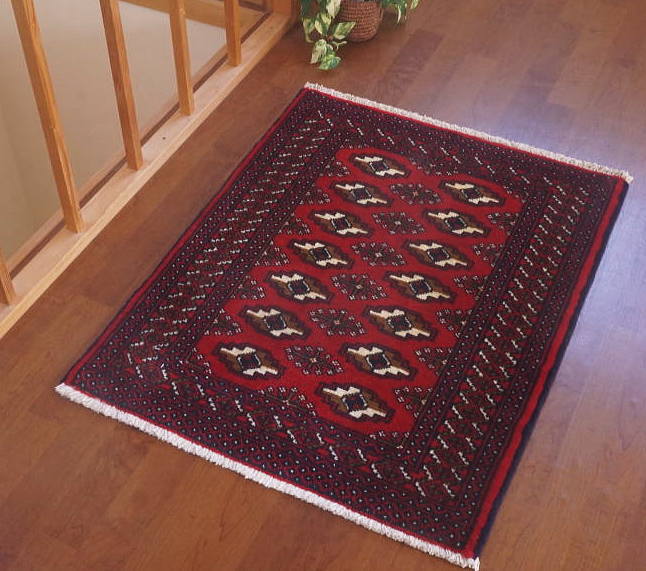 トルクメン絨毯 玄関マットサイズ｜クラフトワーク