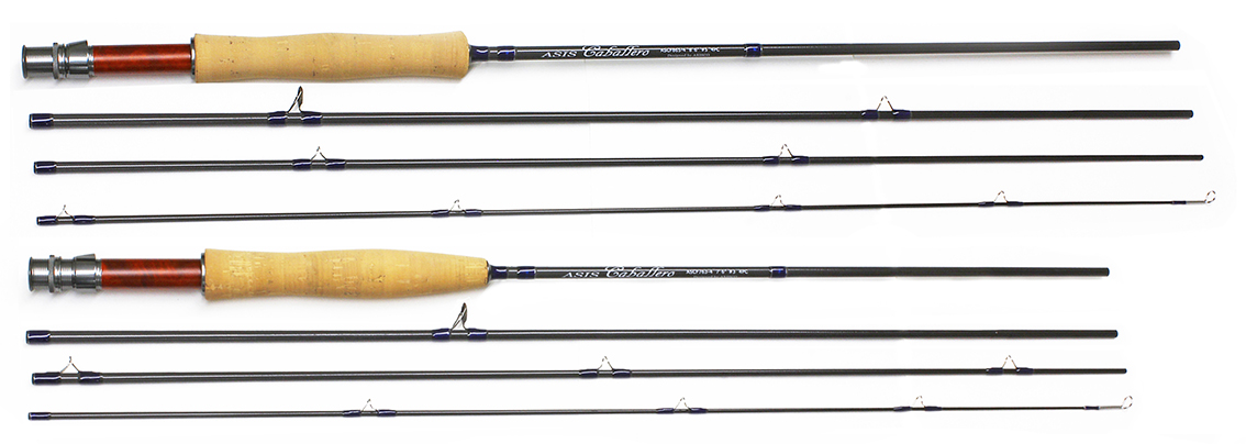 カバレロ 4ピース グラファイトフライロッド