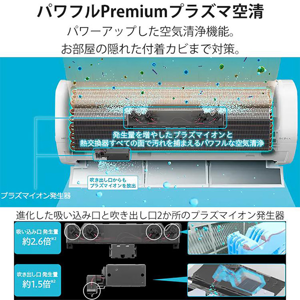 RAS-X40R2-W 日立 ルームエアコン 白くまくん Xシリーズ 主に14畳
