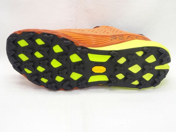 メレルMERRELLメレル AGILITY PEAK 5 J068109 MELON/HIVIZ｜男の大きな