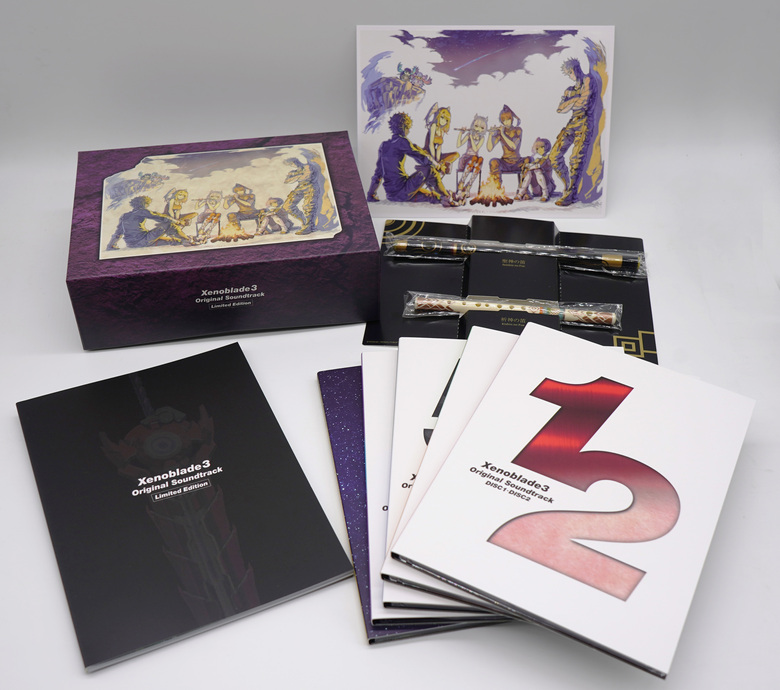 Xenoblade Chronicles 3 limited edition soundtrack and Trinity Box
