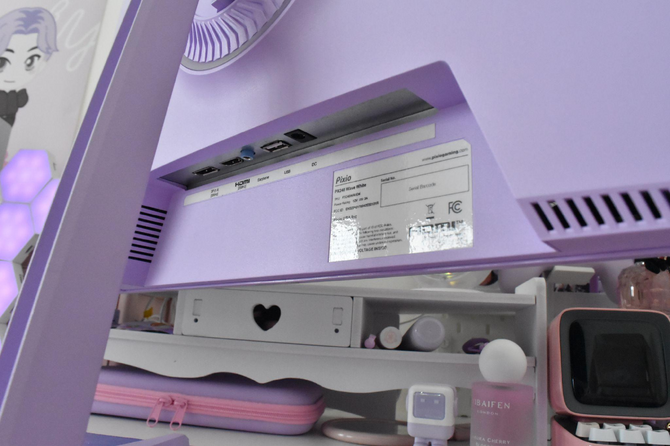 ゲーミングモニター「Pixio」の新色「パステルパープル」「ミント