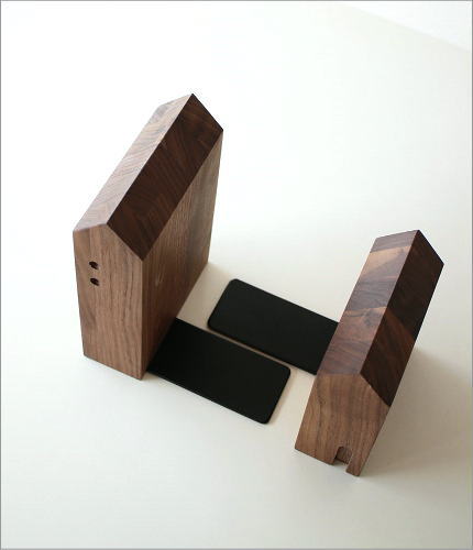 本立て ブックスタンド 木製 おしゃれ 天然木 インテリア ナチュラル