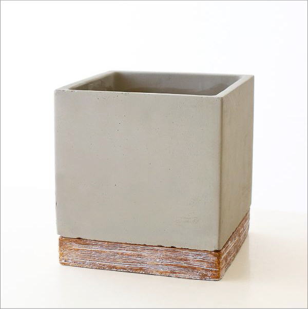 鉢 プランター セメント 四角 おしゃれ かわいい 可愛い 植木鉢