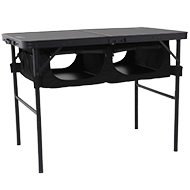 販売終了】グッドラックテーブル（ブラック） TB4-501-BK - DOD