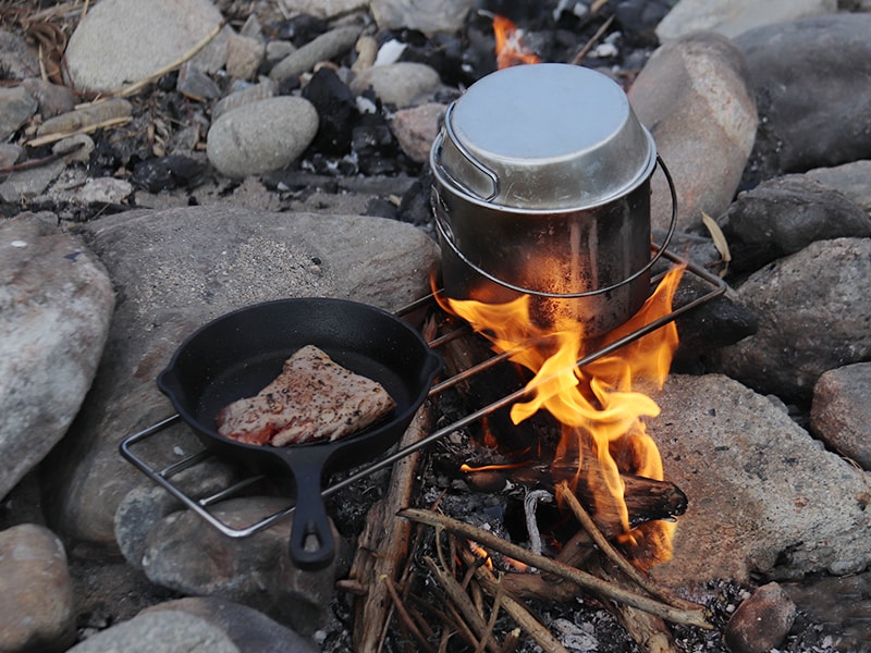 秘密のグリルさん用ゴトク QG5-576-SL - DOD（ディーオーディー