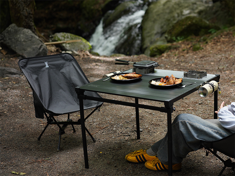 チュウキチテーブル（ブラック） TB2-108-BK - DOD（ディーオーディー