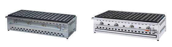 業務用厨房機器の（株）大東商会 たこ焼き器 たい焼き器