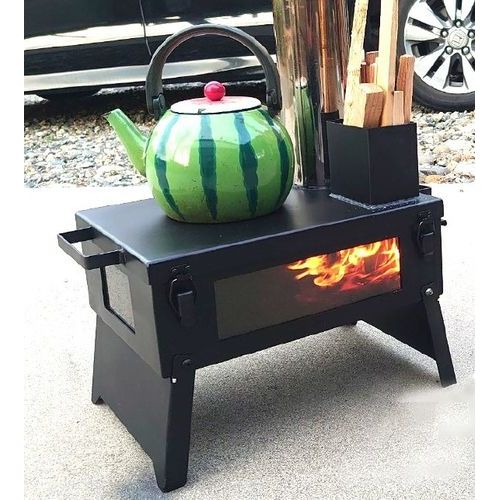 グリルストーブ煙突セット付 GS-280 COMP ラック 薪ストーブ