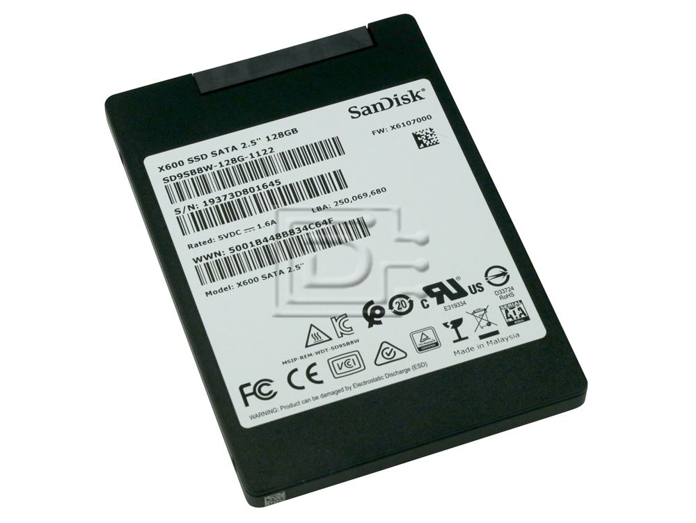 SanDisk X600 SD9SB8W-128G-1122 128GB 2.5