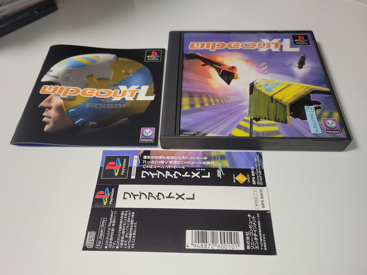 WipeOut XL - Sony PS1 Playstation – The Emporium RetroGames and Toys