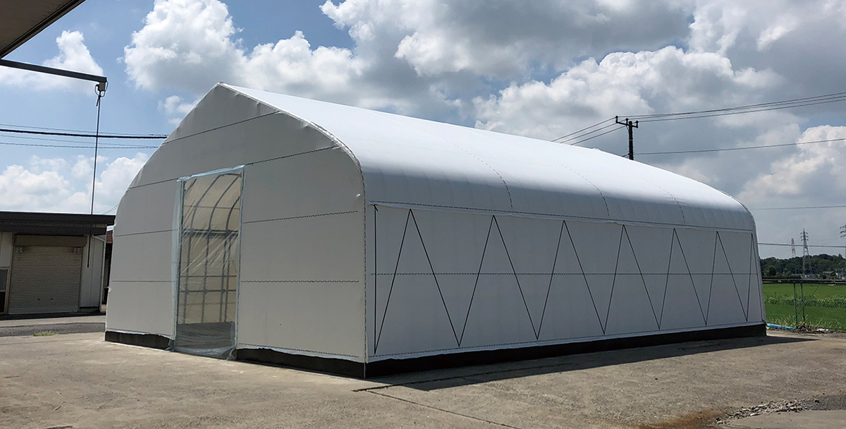 ビニールハウス｜トラック用ガレージ「ビレージ」｜株式会社江口屋