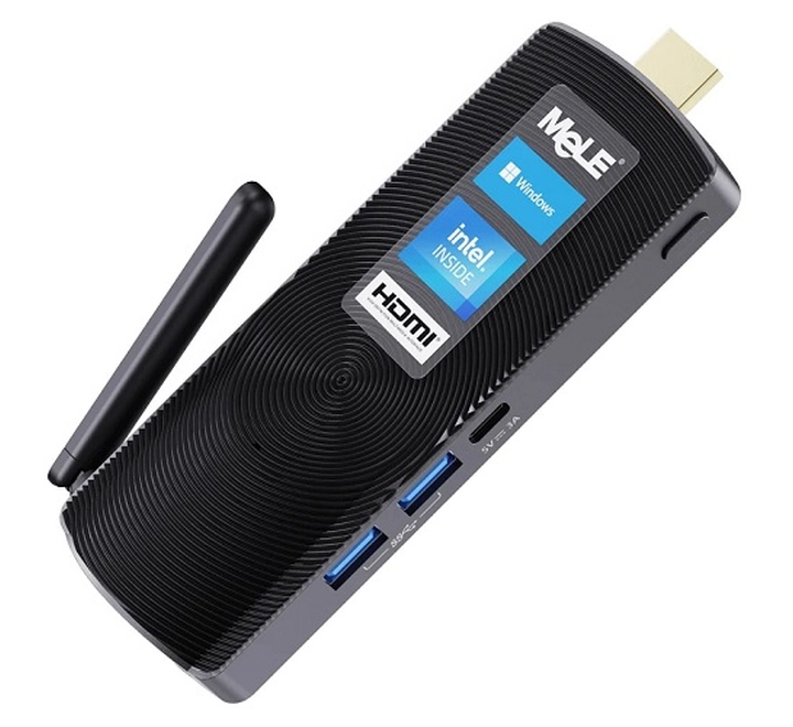 Fanless Mini Computer MeLe PCG02 GLE, J4125, 8 GB, 128 GB, eMMC