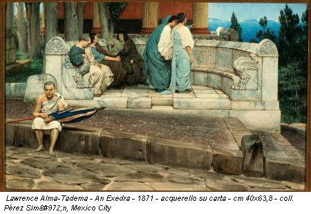 fino al 31.III.2008 | Alma-Tadema e la nostalgia dell'antico