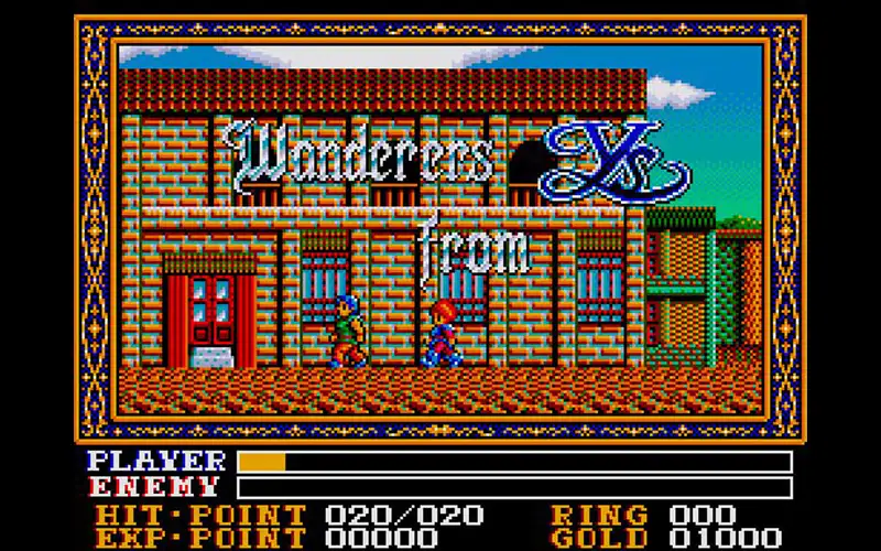 ワンダラーズ フロム イース（MSX2） | 日本ファルコム 公式サイト