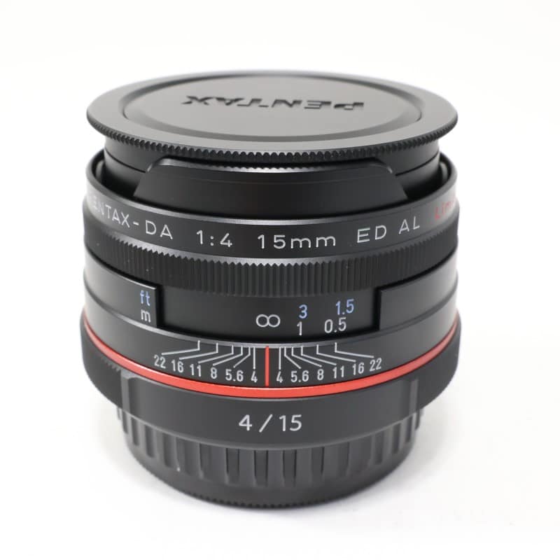 PENTAX HD PENTAX-DA 15mm F4 ED AL Limited ブラック 中古