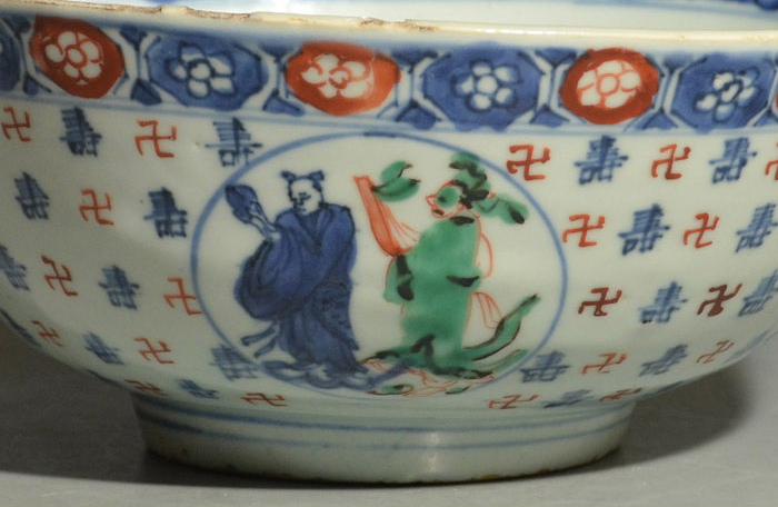 天啓赤絵鉢 中国 明時代末頃 | 古美術ささき