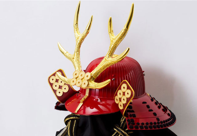 戦国武将着用兜収納飾り 真田幸村公 商品番号 No8171 | 五月人形