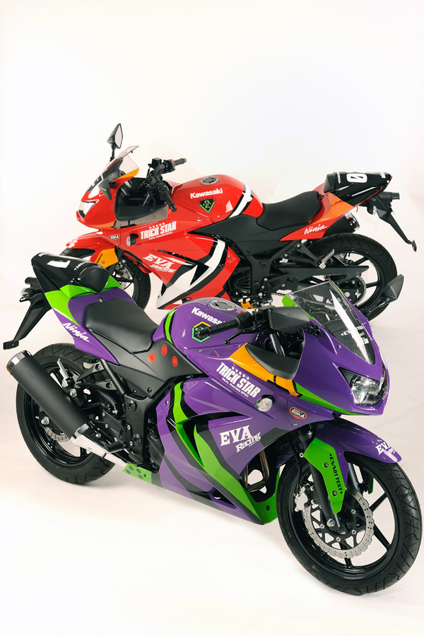トリック☆スター・レーシングからエヴァンゲリオンRT弐号機Ninja 250R
