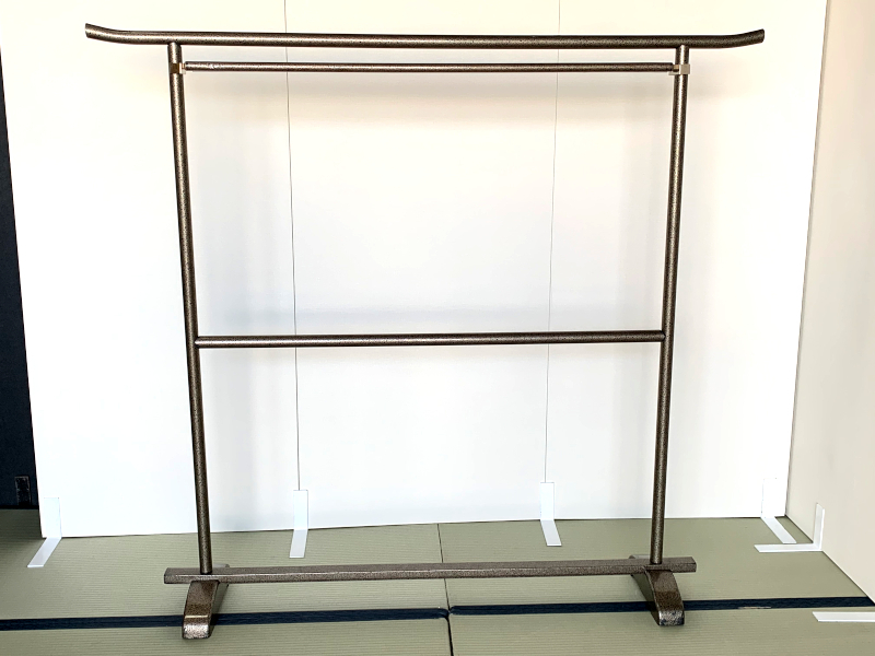 二段両面組衣桁 レンタルなら大阪、東京全国各地ステップにお任せ