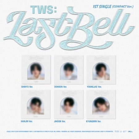 TWS - [LAST BELL] 1st Single Album COMPACT HANJIN Version