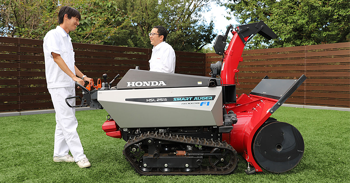 誕生秘話 - Honda除雪機の開拓者たち｜除雪機｜Honda公式サイト