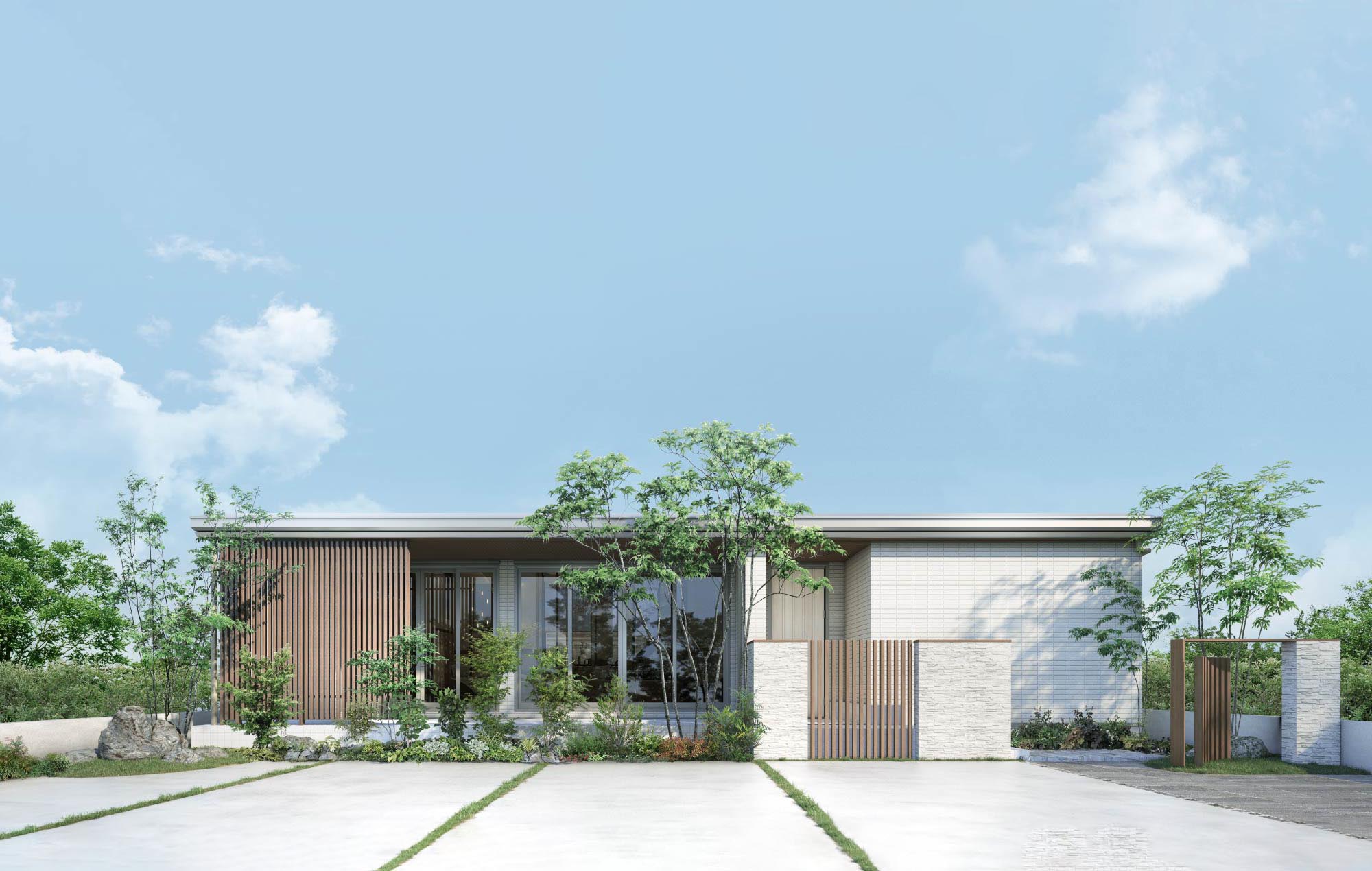 九州発 コンセプトデザイン平屋 Pa‐bjスタイル D1（ディーワン