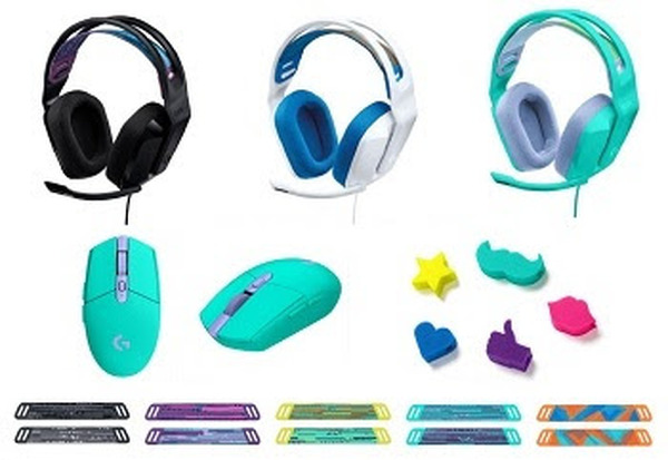 Logicool Gは240gの有線型ゲーミングヘッドセット「G335」発売─白・黒