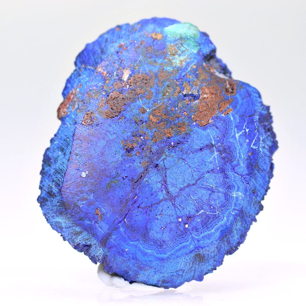 特別価格/モロッコ産]アズライト磨き原石/片面磨き - 埼玉県吉川市の