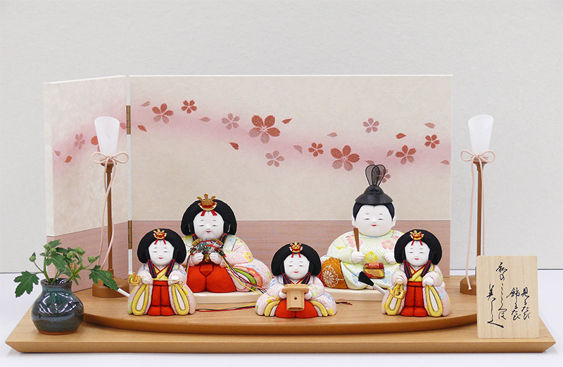 石川潤平工房 木目込ひな人形作品例 岐阜県美濃加茂市 人形処橋本屋