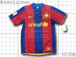バルセロナ NIKE ユニフォームショップ 2004-2005 Home Away 選手仕様