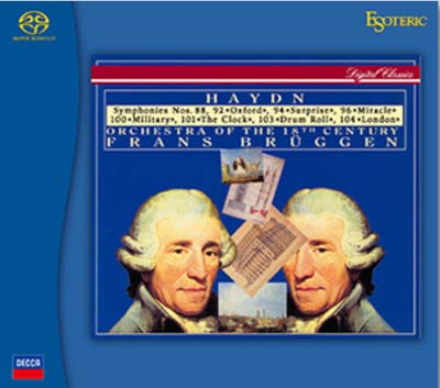 フランス・ブリュッヘン（指揮）18世紀オーケストラ(3SACD/HYBRID