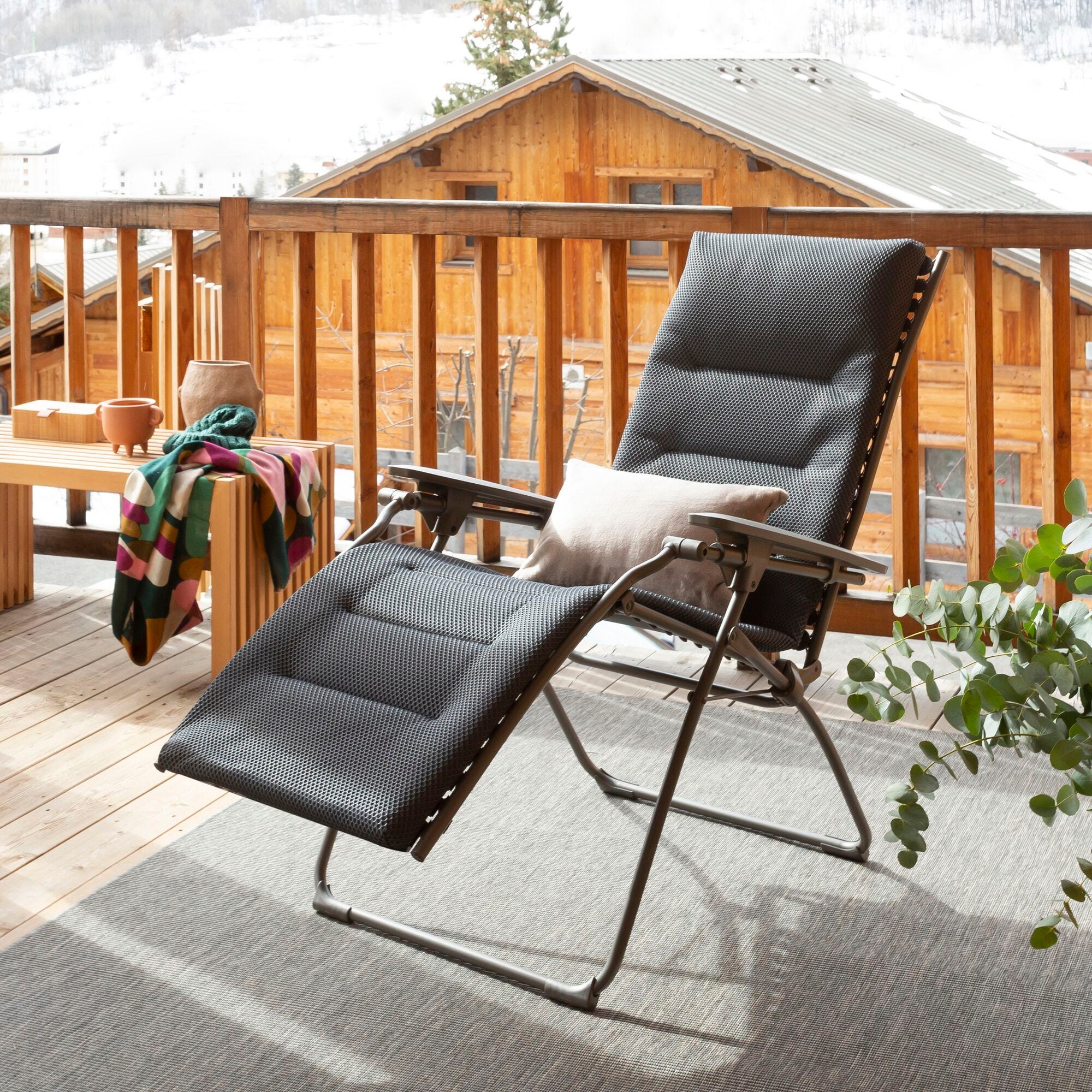 ゼログラビティーのリクライニングチェア Evolution BeComfort® 灰色