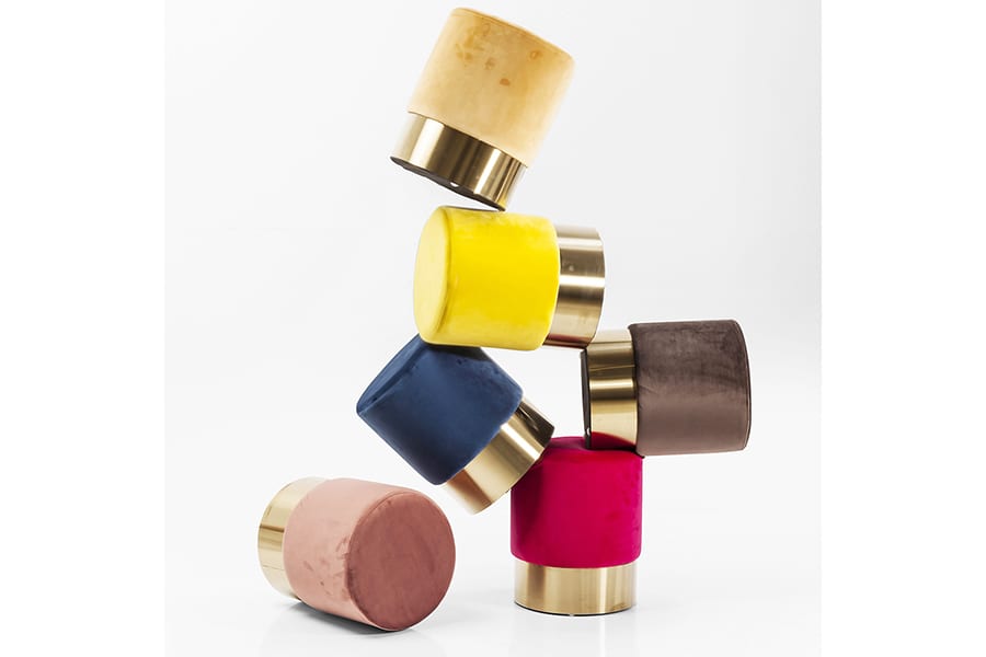 チェリーダークグリーンブラス O35cm スツール * - スツールの通販