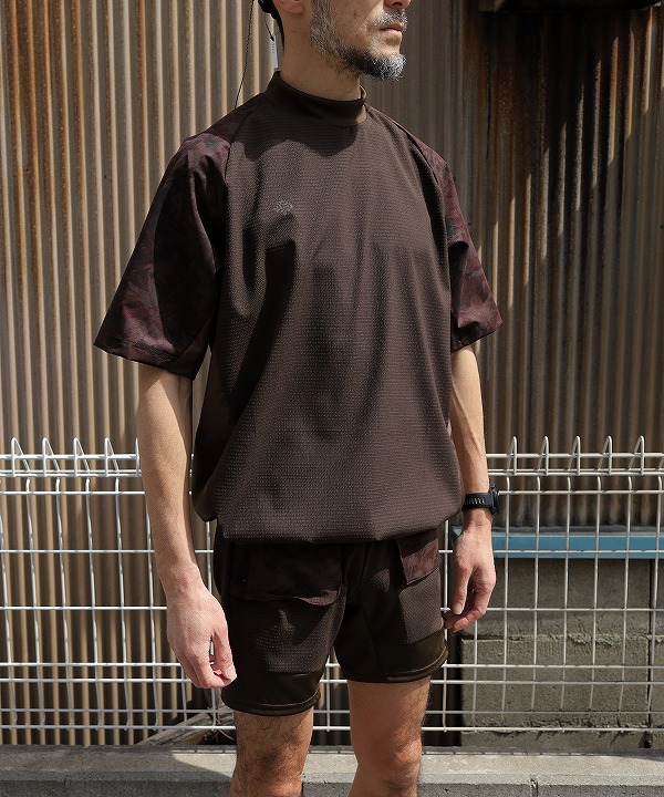 リョウゲン/RYOGEN DEAD LEAF MOCK NECK H/S TEE（全3色