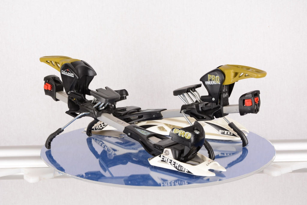 ski touring binding FRITSCHI DIAMIR FREERIDE PRO, DIN 12, WHITE