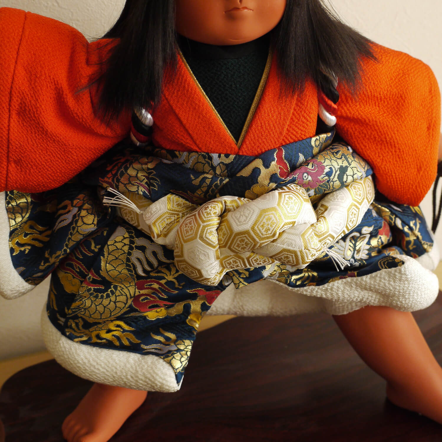 五月人形 【逸品】西本左京作 出世金太郎 5月人形 皐月人形 兜鎧飾り