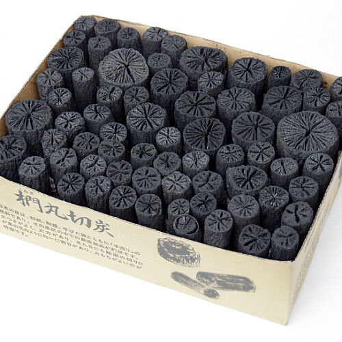 燃料用椚炭（くぬぎ炭）＜容量15kg＞ - （暖・黒炭｜暖・黒炭）：炭