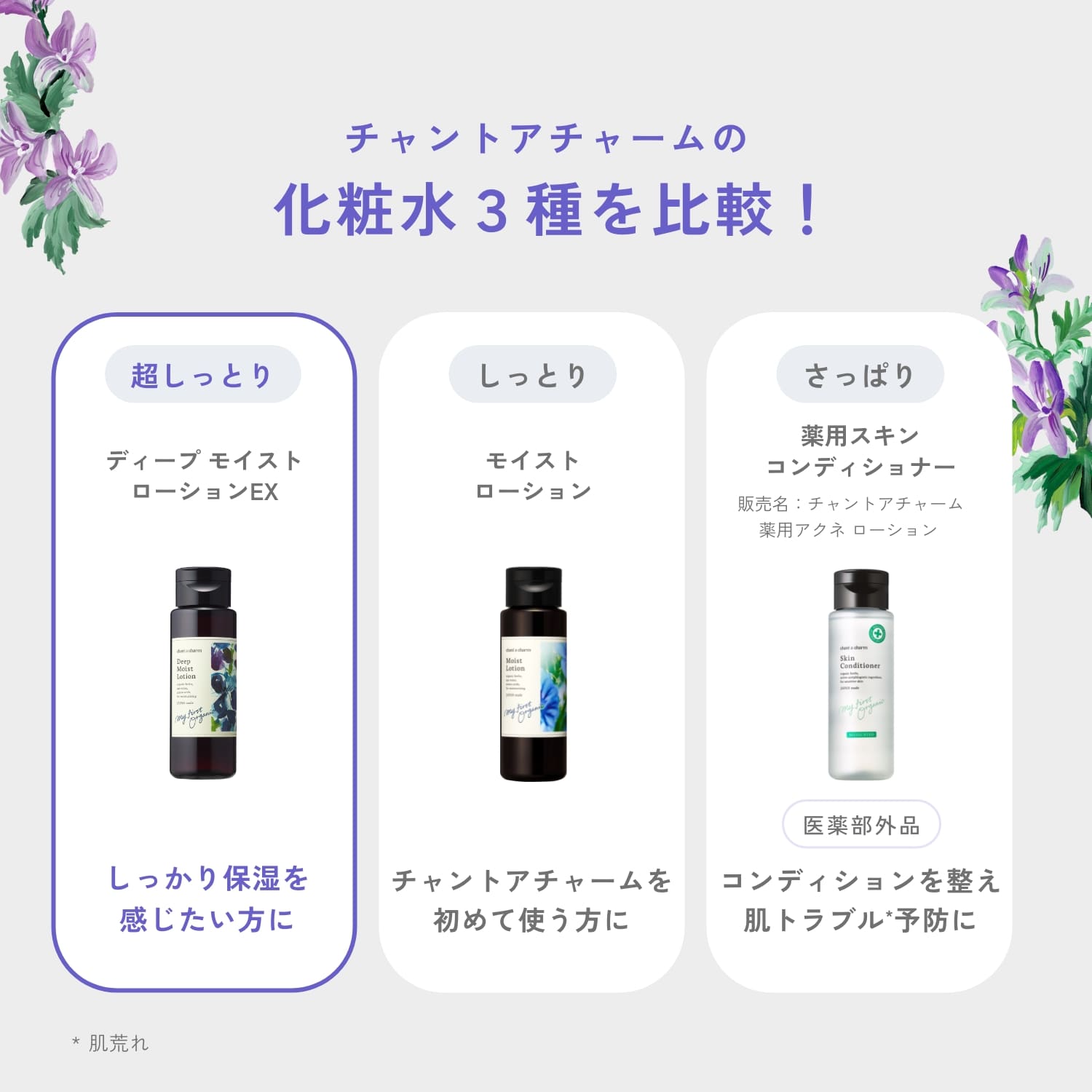 チャントアチャーム ディープ モイスト ローションEX: chantacharm